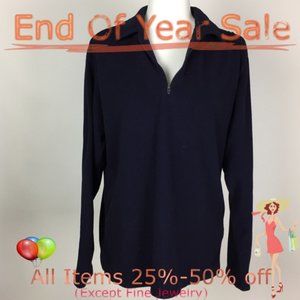American Essentials Blue Sweatshirt Size M